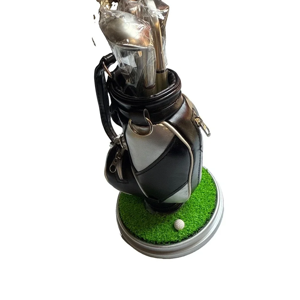 Novelty Golf Pens and Pen Golf Bag Holder
